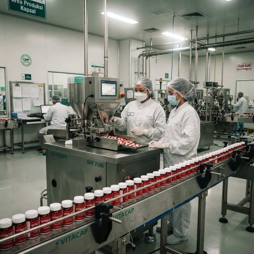 Fasilitas produksi GMP Prostanol